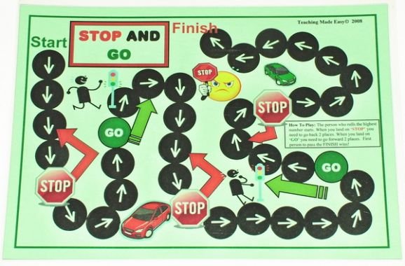 simple_stop_and_go_boardgame